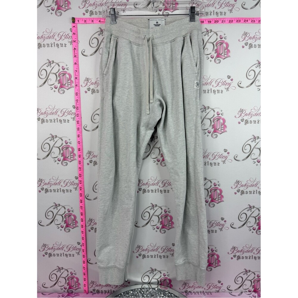 Reigning Champ Heather Light Gray Drawstring Sweatpants